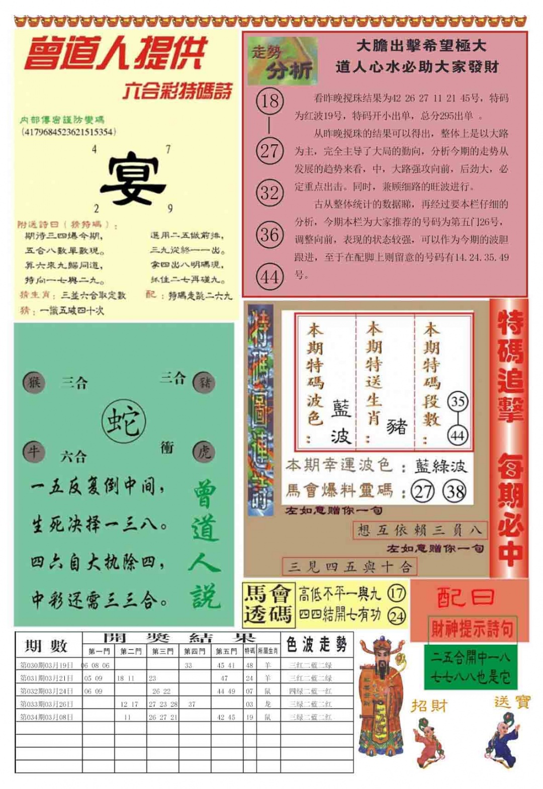 035期曾道人内幕B加大版[图]